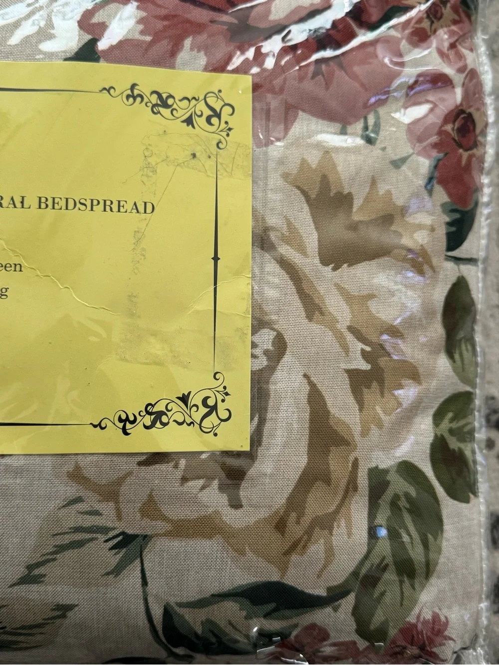 Ralph Lauren inspired Sutherland Floral queen Bedspread